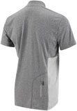 Garneau London Jersey - Gray/Gray Short Sleeve Men's Small