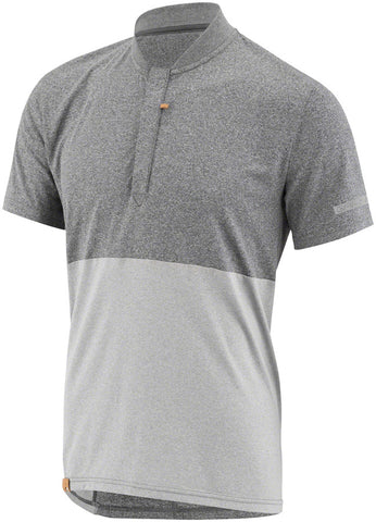 Garneau London Jersey - Gray/Gray Short Sleeve Men's Small