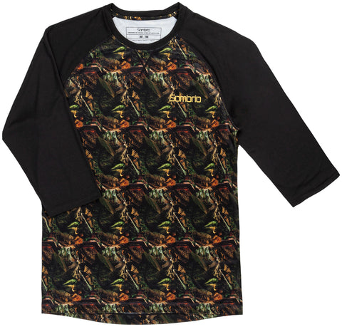 Sombrio Chaos Jersey Head Trip Camo 3/4 Sleeve Men's