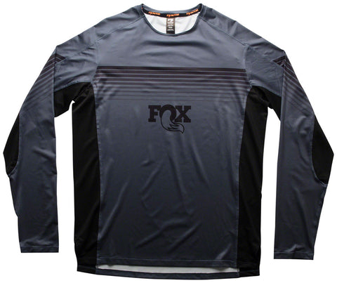 FOX Hightail Long Sleeve Jersey Dark Gray Men's