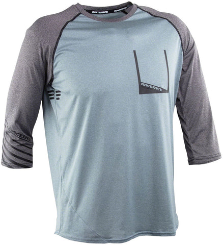 RaceFace Stage 3/4 Jersey - Concrete 3/4 Sleeve Men's X-Large