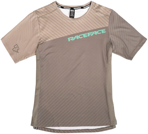 RaceFace Indy Short Sleeve Jersey - Sand Women's Medium