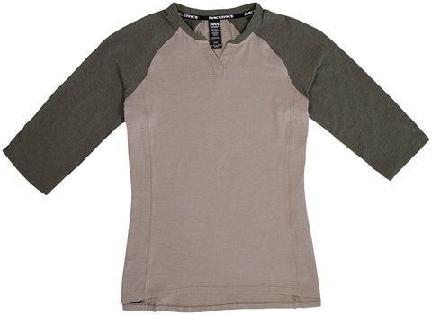 RaceFace Traverse 3/4 Sleeve Jersey - Sand Women's Small