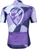 All City Dot Game Men's Jersey Dark Purple Purple Lavender Lite Blue