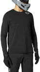 Fox Racing Defend Delta Long Sleeve Jersey - Black/Black Men's 2X-Large