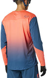 Fox Racing Flexair Long Sleeve Jersey - Orange/Blue Men's Medium