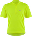 Garneau Lemmon 2 Junior Jersey Bright Yellow Short Sleeve Youth