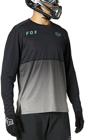 Fox Racing Flexair Long Sleeve Jersey - Black Men's Medium