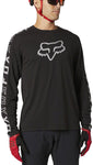 Fox Racing Ranger Drirelease Long Sleeve Jersey - Black Men's X-Large