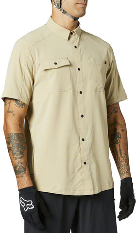 Fox Racing Flexair Woven Jersey - Tan Men's X-Large