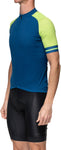 Bellwether Flight Jersey - Baltic Blue Short Sleeve Men's Small