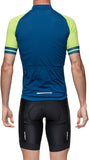 Bellwether Flight Jersey - Baltic Blue Short Sleeve Men's Small