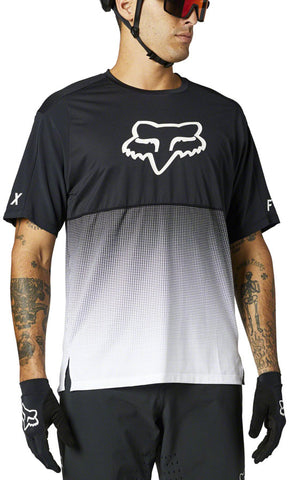 Fox Racing Flexair Jersey - Black/White Men's X-Large