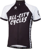 All City Wangaaa! Jersey Black/White Short Sleeve Men's