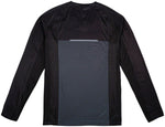 RaceFace Diffuse Long Sleeve Jersey - Gray Men's Medium