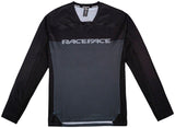 RaceFace Diffuse Long Sleeve Jersey - Gray Men's Large