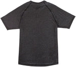 RaceFace All Day Henley Short Sleeve Jersey - Charcoal Men's Medium