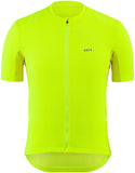 Garneau Lemmon 3 Jersey Bright Yellow Short Sleeve Men's