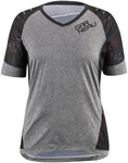 Garneau Struck Jersey - Gray/Black Short Sleeve Women's X-Large