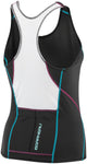 Garneau Tri Comp Tank MultiSport Top Black/Purple/Green Sleeveless