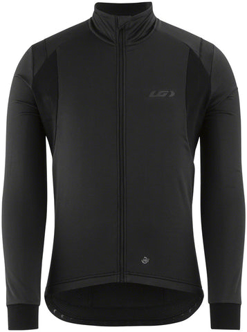 Garneau Thermal Edge Jersey - Black Long Sleeve Men's Medium