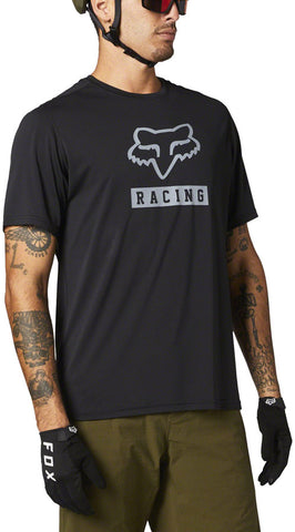 Fox Racing Ranger Power Dry Block Jersey Black Men's