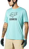 Fox Racing Ranger Power Dry Block Jersey - Teal Men's Medium