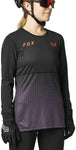 Fox Racing Flexair Long Sleeve Jersey - Black/Purple Women's Medium