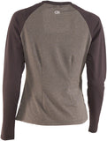 Club Ride Ida Jersey - Gray/Black Long Sleeve Women's Large