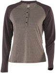 Club Ride Ida Jersey - Gray/Black Long Sleeve Women's Large