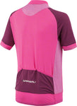 Garneau Lemmon Junior Jersey Pink Glow/Magenta Purple Short Sleeve Youth