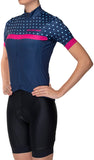 Bellwether Motion Jersey - Navy Short Sleeve Women's Small