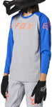 Fox Racing Defend Long Sleeve Jersey - Gray/Blue Youth Small