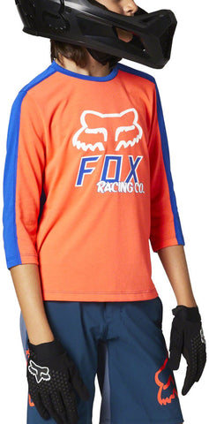 Fox Racing Ranger Drirelease 3/4 Jersey - Atomic Punch Youth Medium