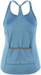 Garneau Beeze Tank Jersey Half Moon Blue Sleeveless WoMen's