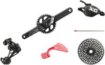 SRAM X01 Eagle DUB Groupset: 175mm Boost 32 Tooth Crank Rear Derailleur