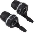 microSHIFT MS25 Twist Shifter Set 8Speed Triple Shimano Compatible