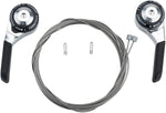 microSHIFT Down Tube Shifter Set 9Speed Double/Triple Shimano Compatible