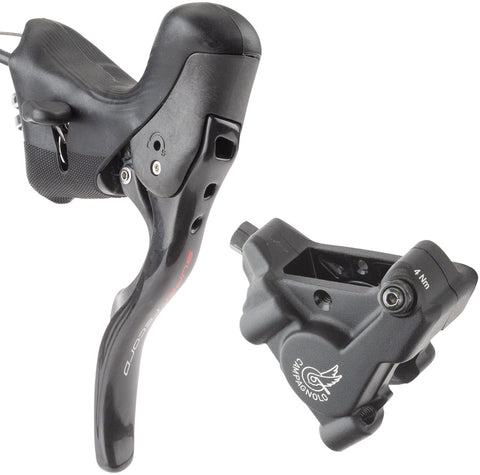 Campagnolo Super Record Hydraulic Brake/Shift Lever and Disc Caliper