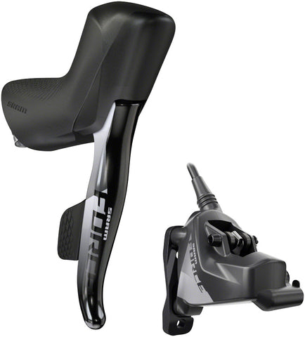 SRAM Force eTap AXS HRD Shift/Brake Lever and Hydraulic Disc Caliper
 - Right/Rear, Flat Mount 20mm Offset, 1800mm Hose, Black, D1