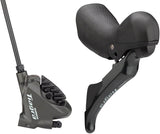 Shimano Tiagra ST-4720/BR-4770 Mechanical Shift/Hydraulic Brake Lever and Caliper - Rear, Flat Mount, Finned Resin Pads