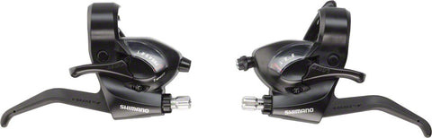 Shimano STEF41 3x7Speed Brake/Shift Lever Set Black