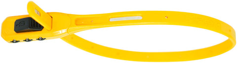 Hiplok ZLok Combo Security Tie Lock Single Yellow
