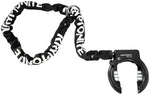 Kryptonite Ring Wheel Lock with Plug-In Chain - 5.5mm 120cm Chain Black