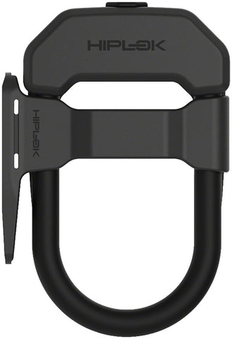 Hiplok DXF Wearable U-Lock With Frame Clip - 3.34 x 5.9 Keyed Black