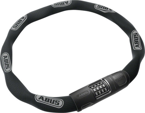 Abus 8808C Chain Lock - Combination 2.8' 8mm Square Black