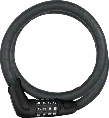 ABUS Tresorflex 6615 Combination Coiled Cable Lock 120cm x 15mm With