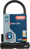 Abus Ultra 410 ULock 3.9 x 9 Keyed Black Includes bracket