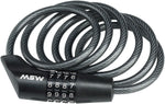 MSW CLK110 Combination Cable Lock 10mm x 6' Black