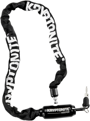 Kryptonite Keeper 585 Integrated Chain Lock 85cm (2.8') 5mm Keyed Black